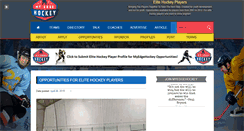 Desktop Screenshot of myedgehockey.com